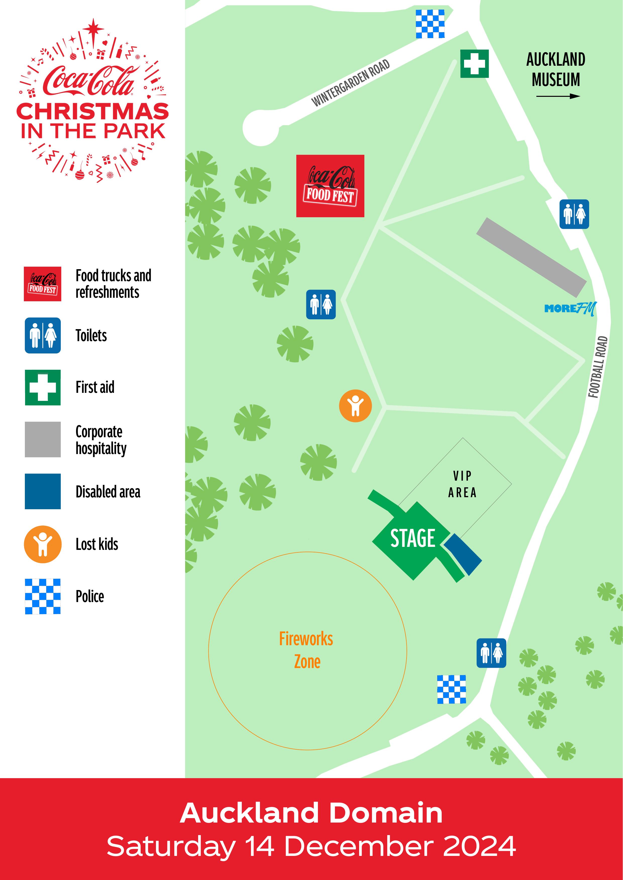 Auckland Site Map