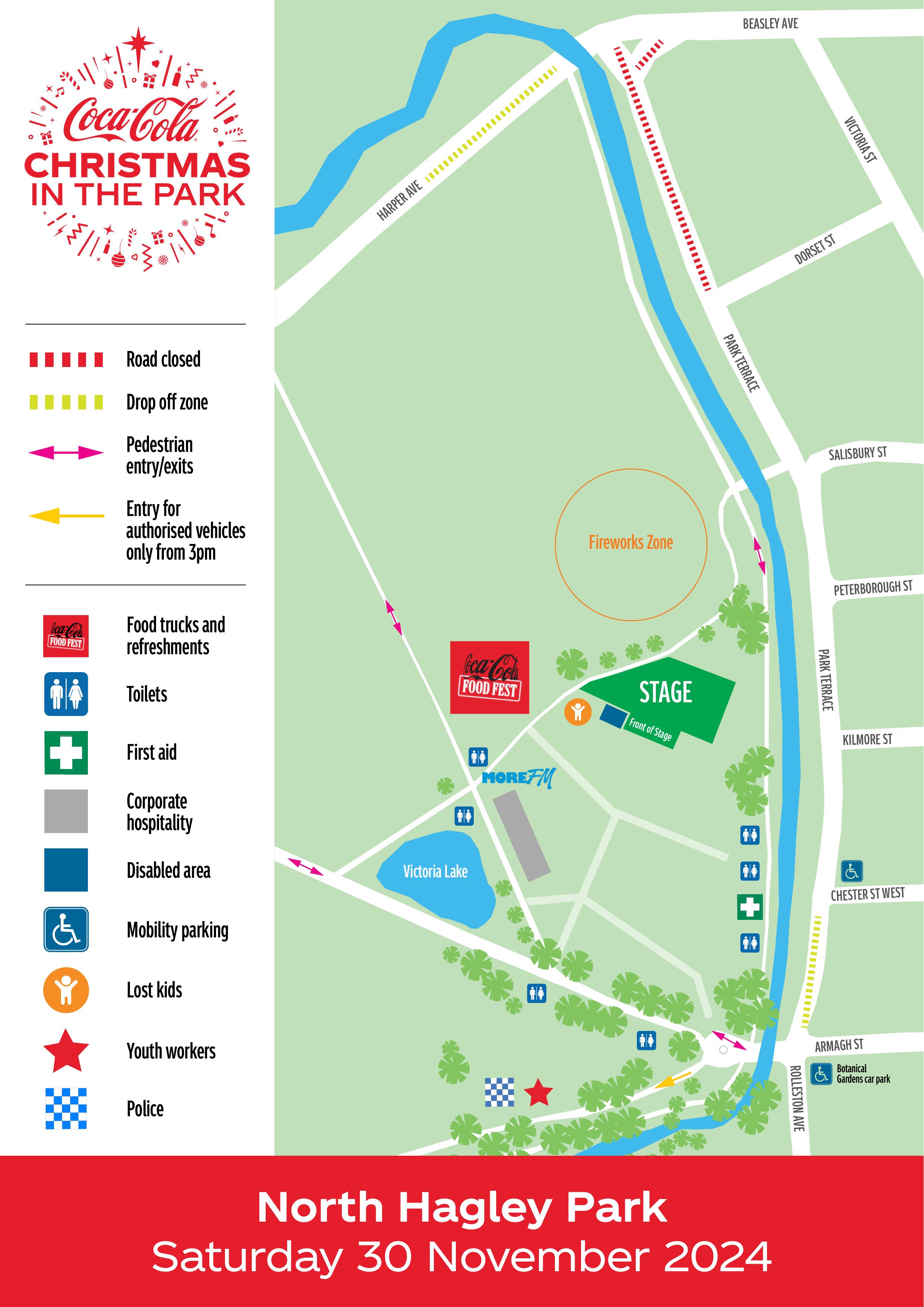 Christchurch Site Map